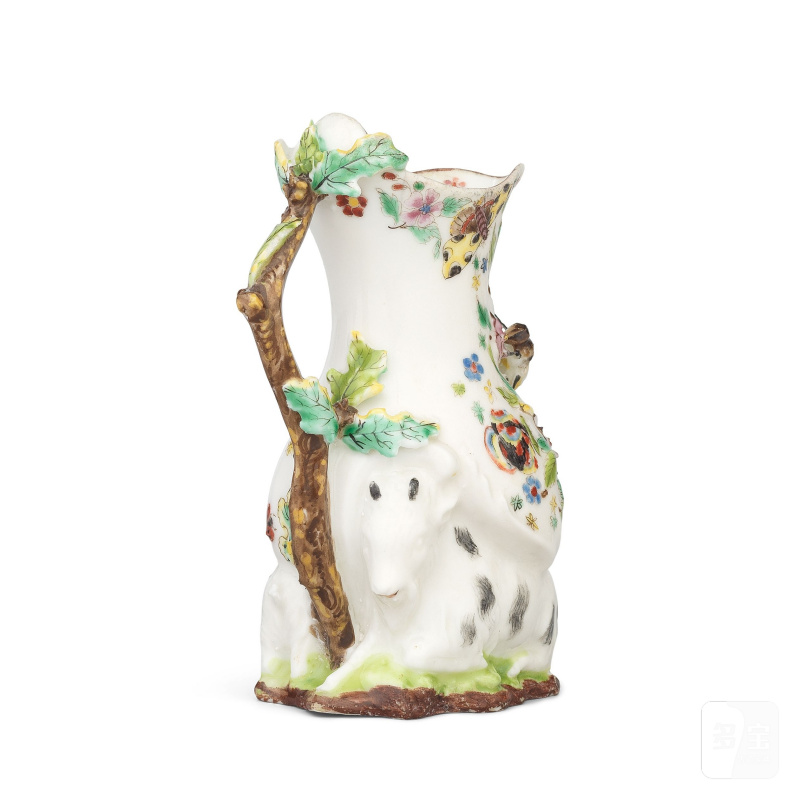 A Chelsea 'Goat and Bee' jug, circa 1745-47 - 图8